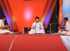 Fr. Paul Poovathingal in concert.